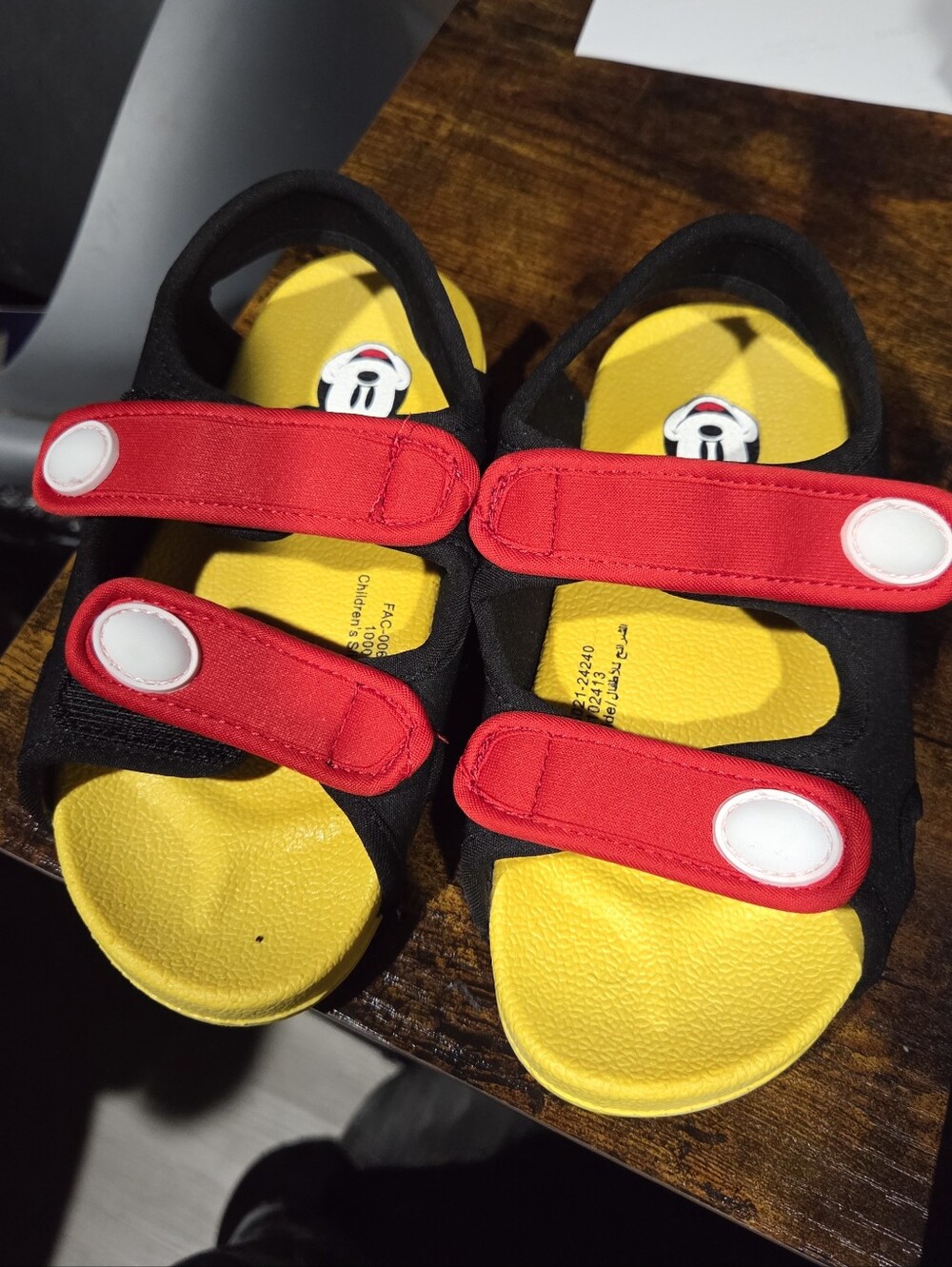 Disney Mickey Mouse Water Sandals